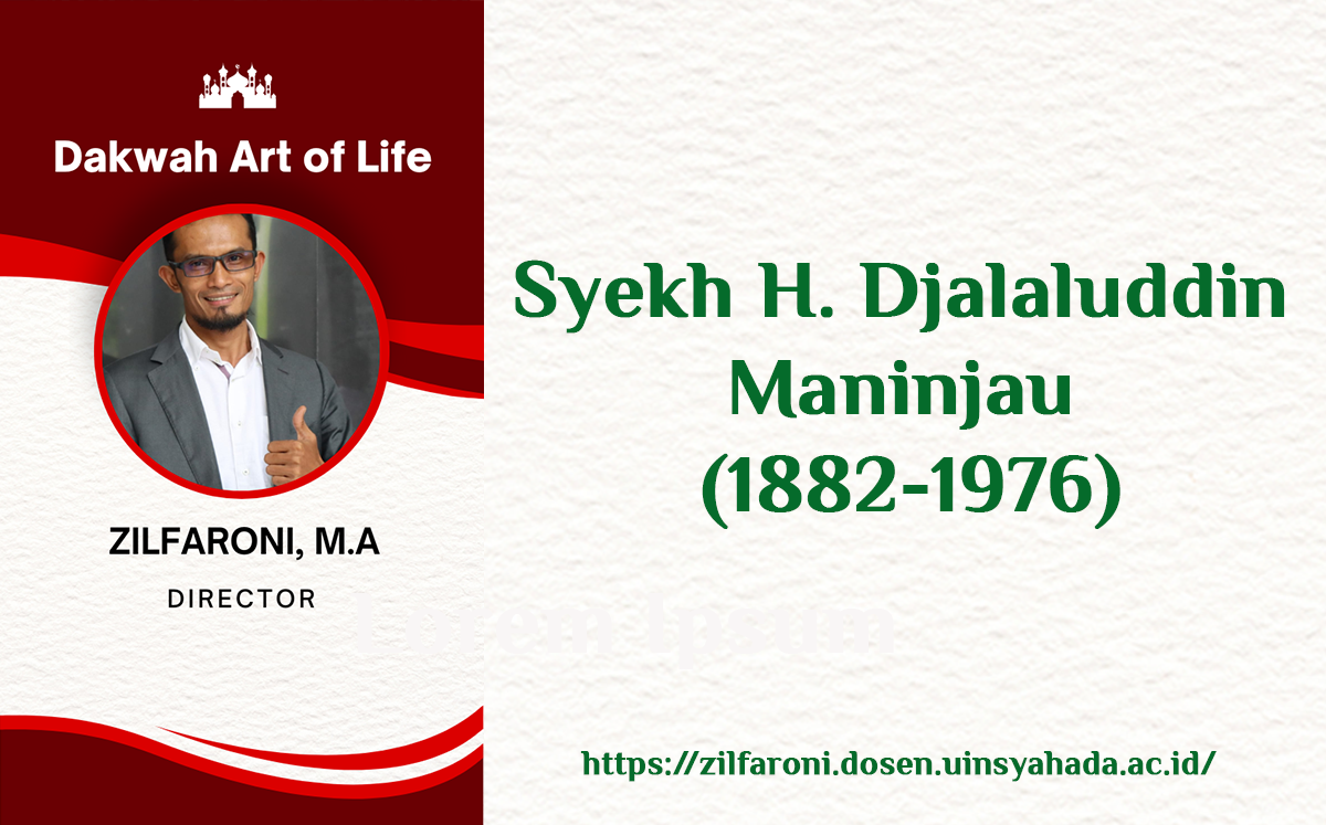 Syekh H. Djalaluddin Maninjau (1882-1976)